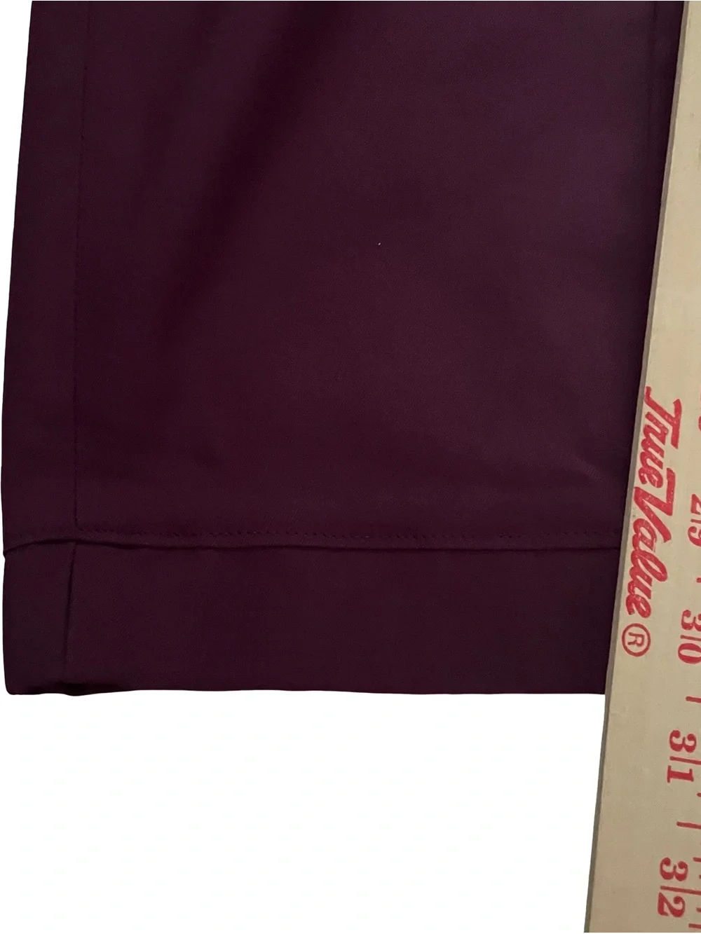 Travis Mathew Sport Mode Jogger Pant Mens Size 36 Mauve Wine Performance Golf